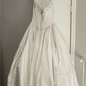 Amsale Strapless Wedding Dress